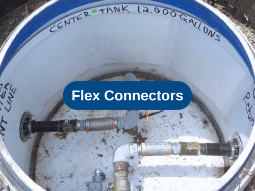 Dispenser Safety Equipment: Flex Connectors